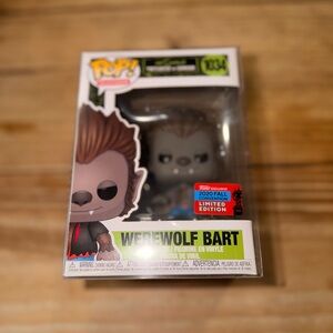 Funko Pop Werewolf Bart Vinyl Figure 2020 Fall Convention Limited Edition